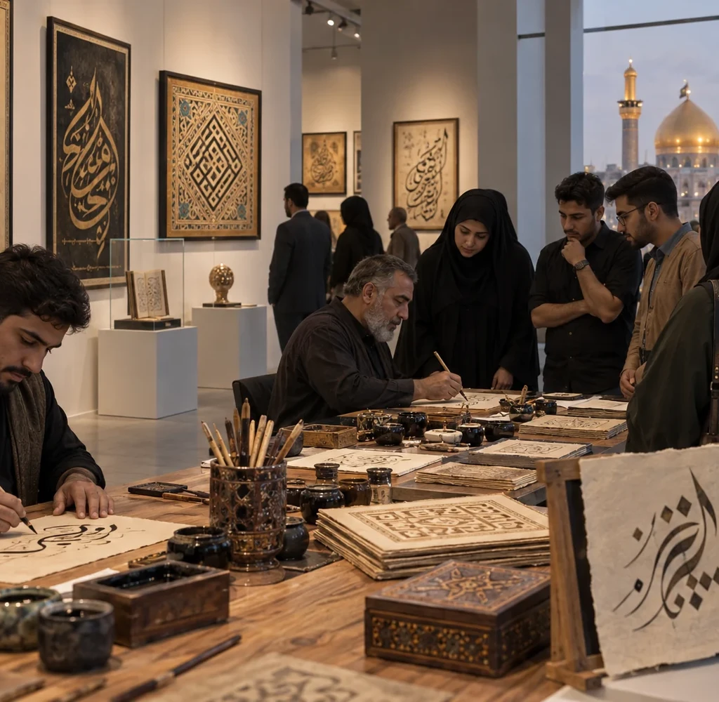 معرض الخط العربي في النجف