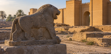 اكتشاف بابل القديمة